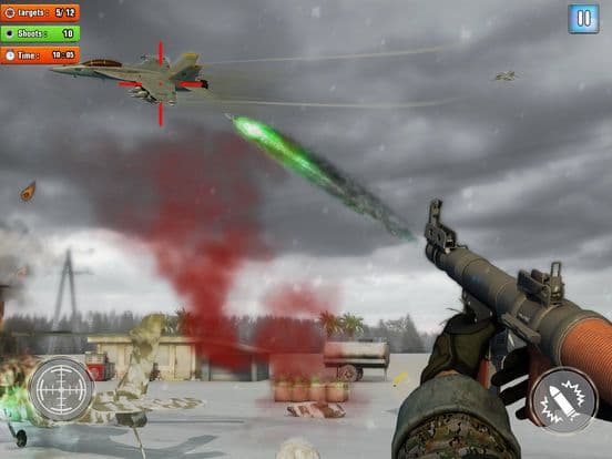 Bazooka Rocket launcher Games screenshot 4