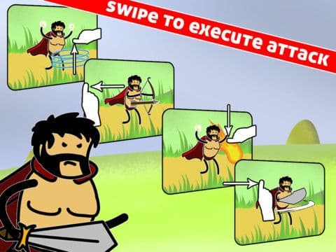 Swipe Heroes - The Endless Medieval Gauntlet