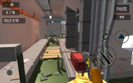 Pixel Survival Dead Zombie City Strike Combat screenshot 2