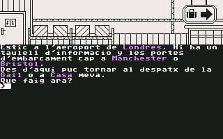 Els Smiths estan morts (CAT) [C64 & Oric] screenshot 4