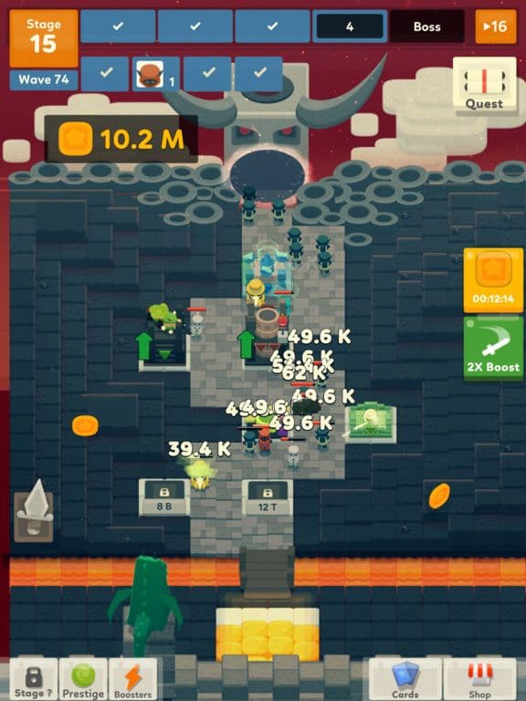 Idle Tower Heroes screenshot 3