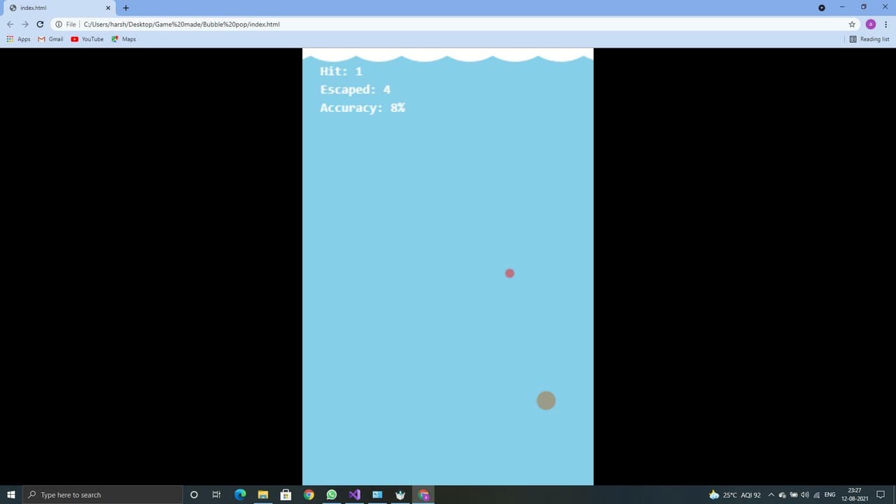 Bubble Pop (itch) (HASH3498) screenshot 2