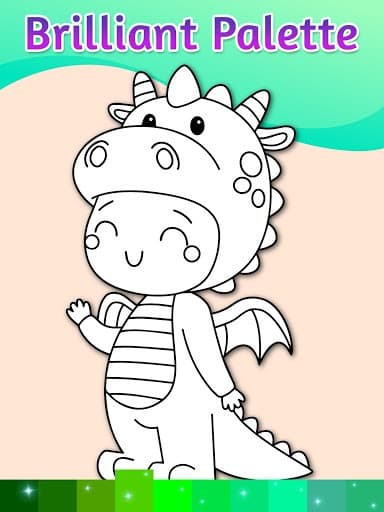 Coloring Pages Kids Games with Animation Effects screenshot 6