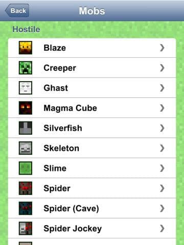 Wiki for Minecraft FREE screenshot 4