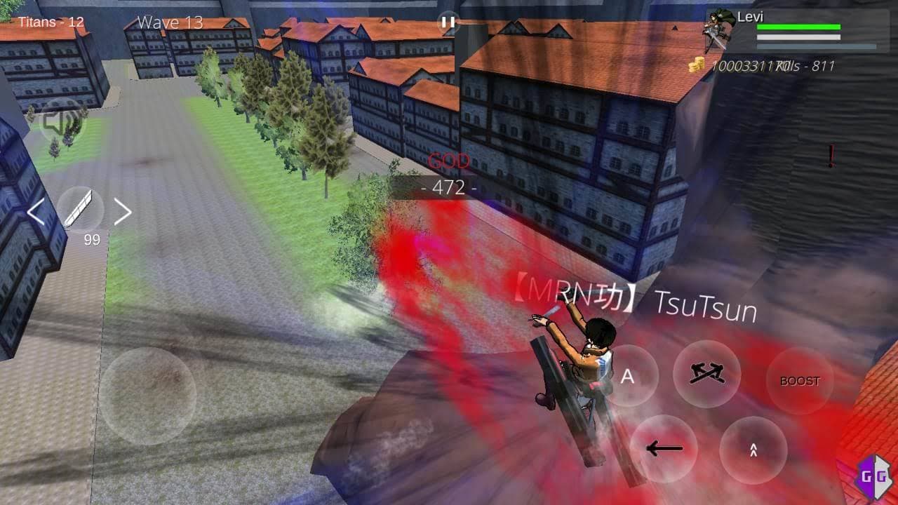 Attack on Titan Mobile screenshot 5