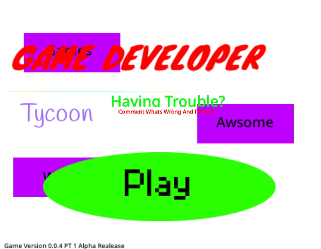 GAME MAKER TYCOON V0.0.4 Alpha