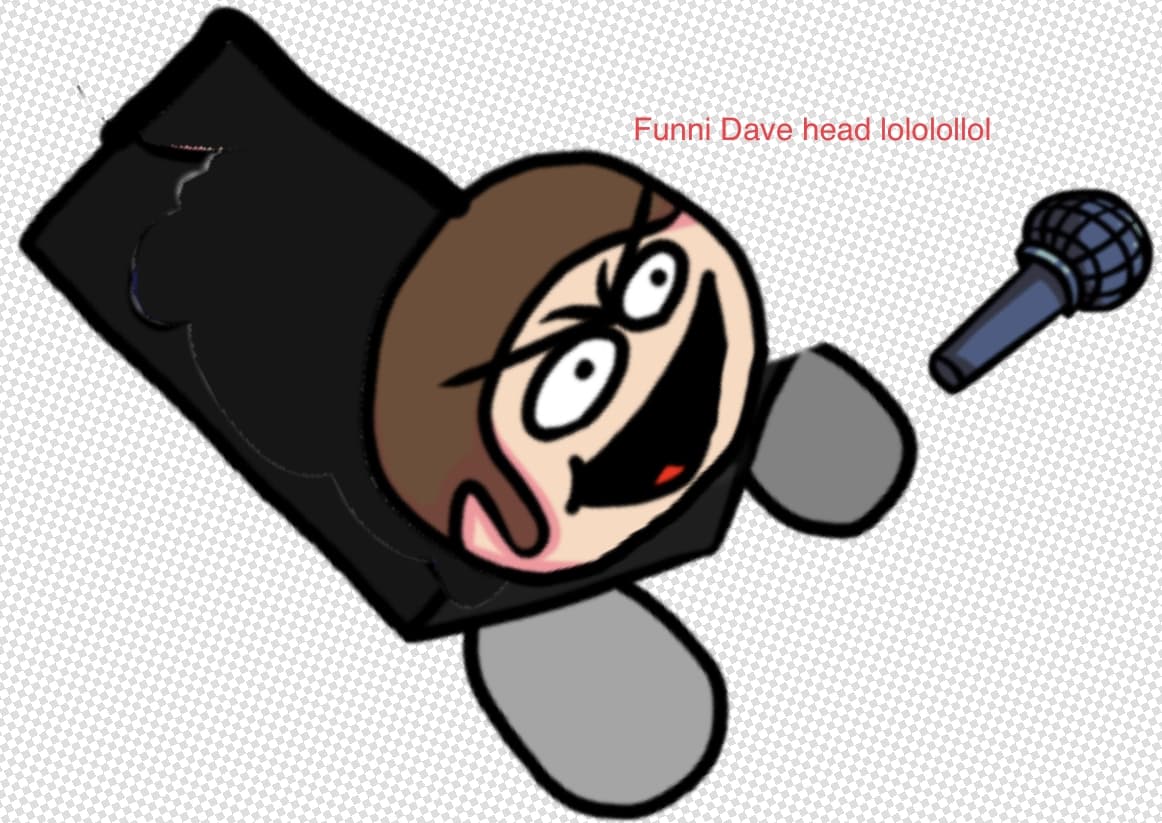 FNF funni Dave head mod