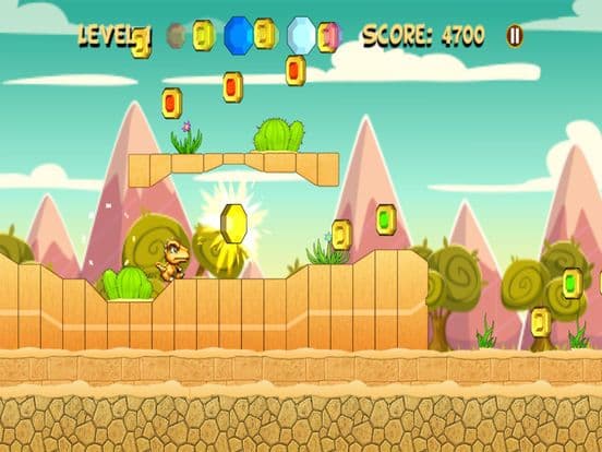 Baby Dinosaur Running Hill screenshot 4