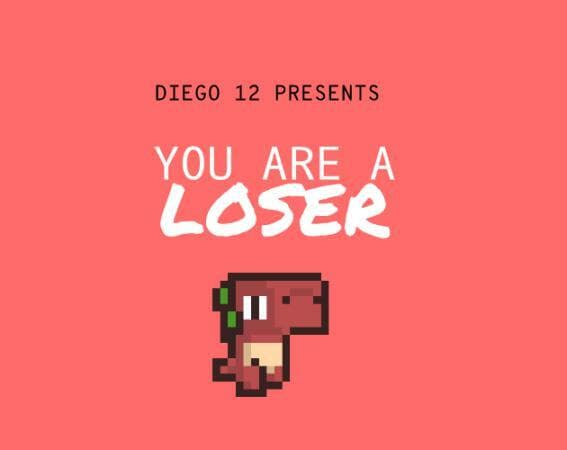 you are loser