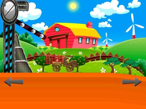 Chicken Farm - My Tiny Tractor Racing Game For Kids screenshot 4