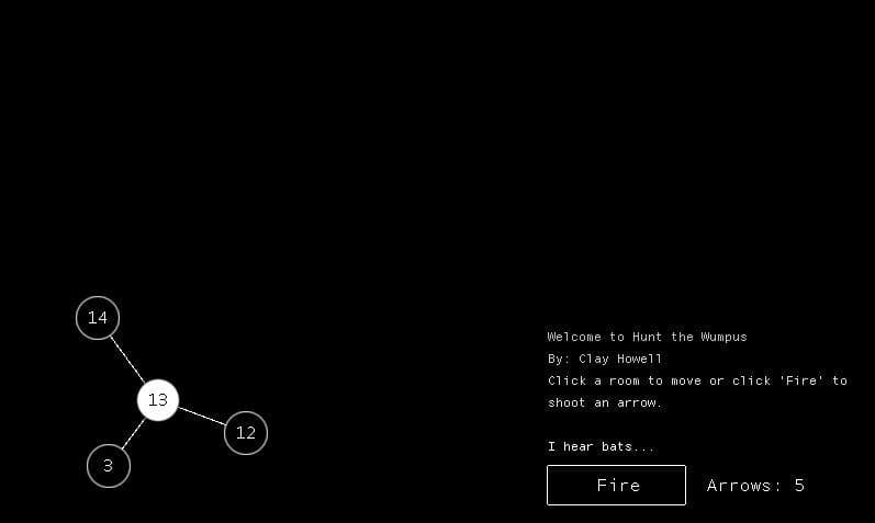 Hunt the Wumpus (itch) screenshot 2