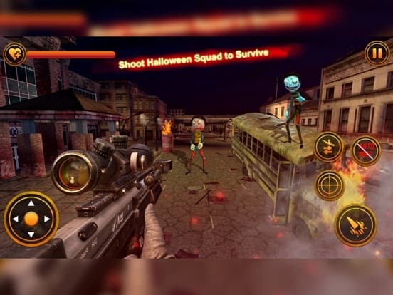 Stickman Zombie Sniper Shooter screenshot 3