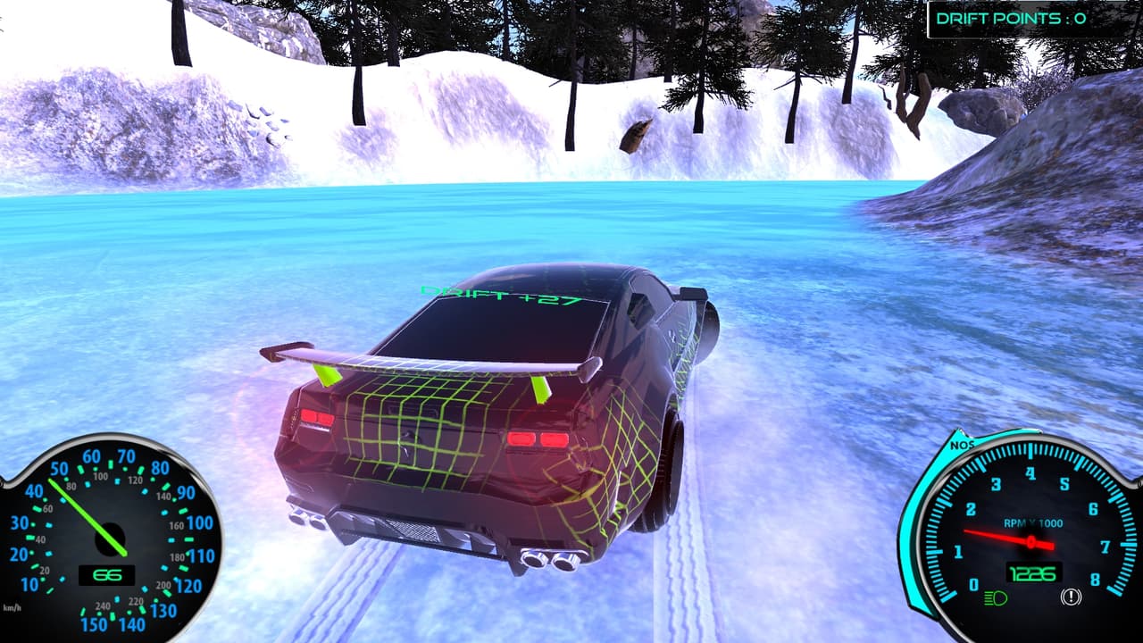 Frozen Drift Race (itch) screenshot 3
