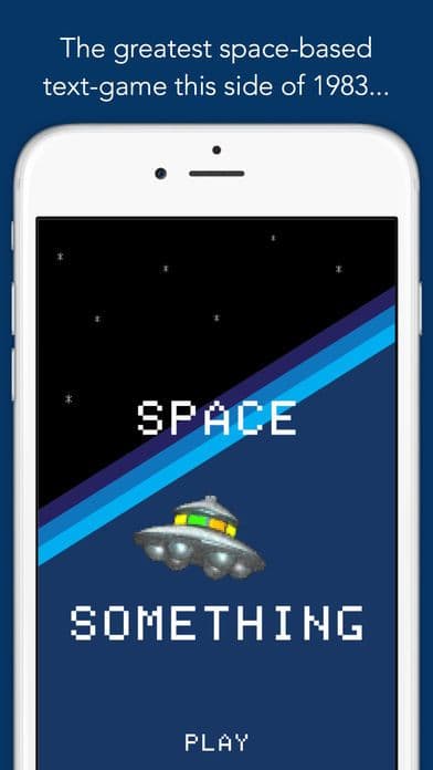 Space Something - a text based adventure game screenshot 2
