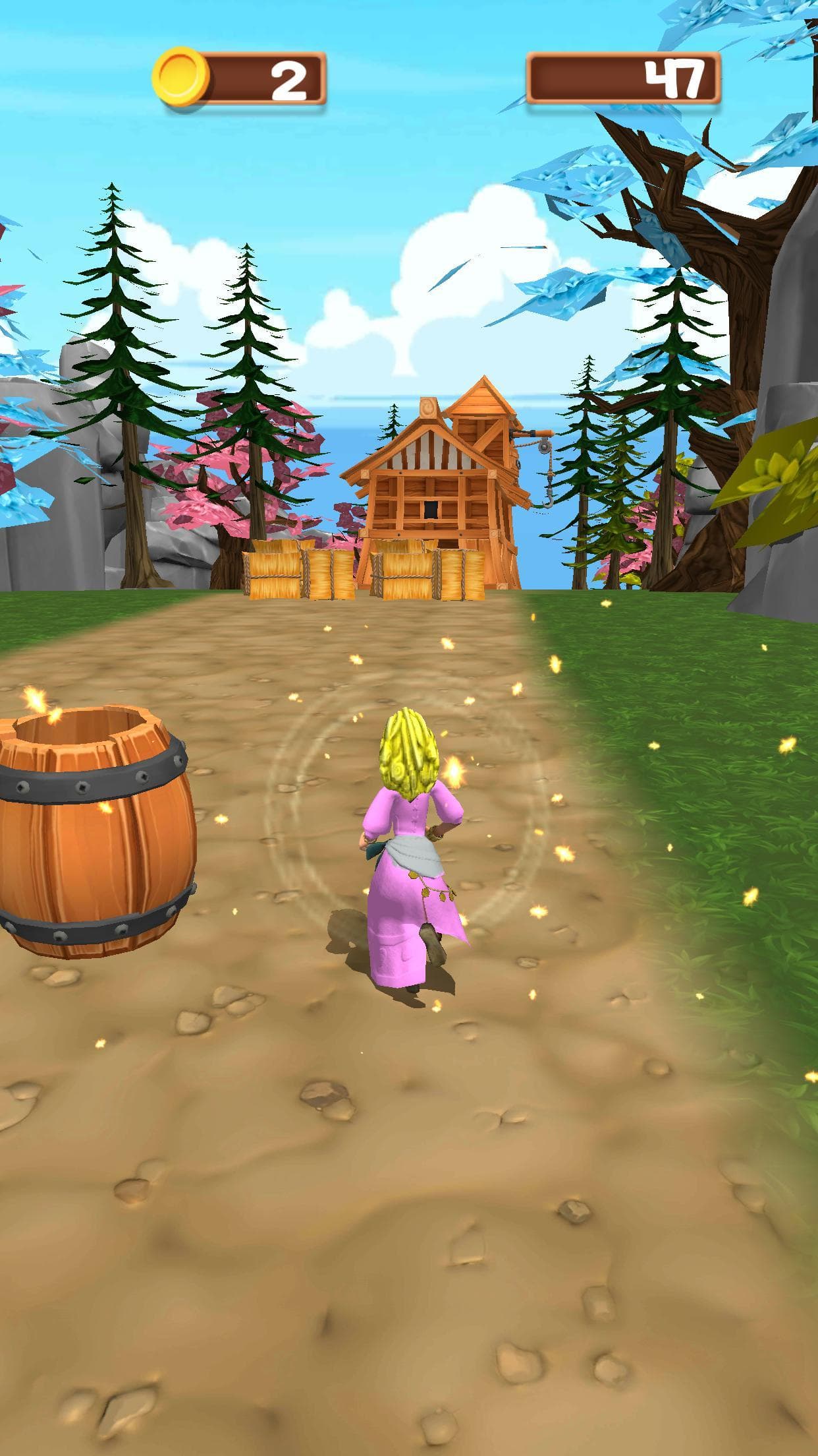 Princess Boo - 3D Run screenshot 4