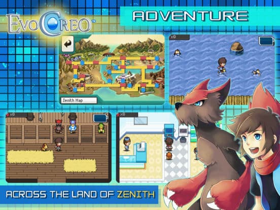EvoCreo - A Monster Capture RPG screenshot 2