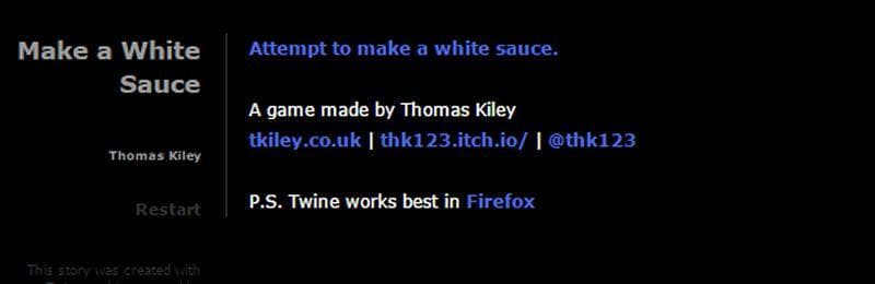 Make a White Sauce! screenshot 2