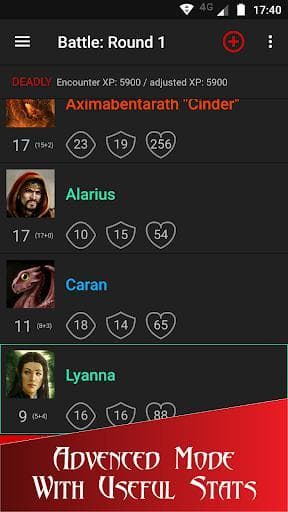 Initiative Tracker for D&D screenshot 4