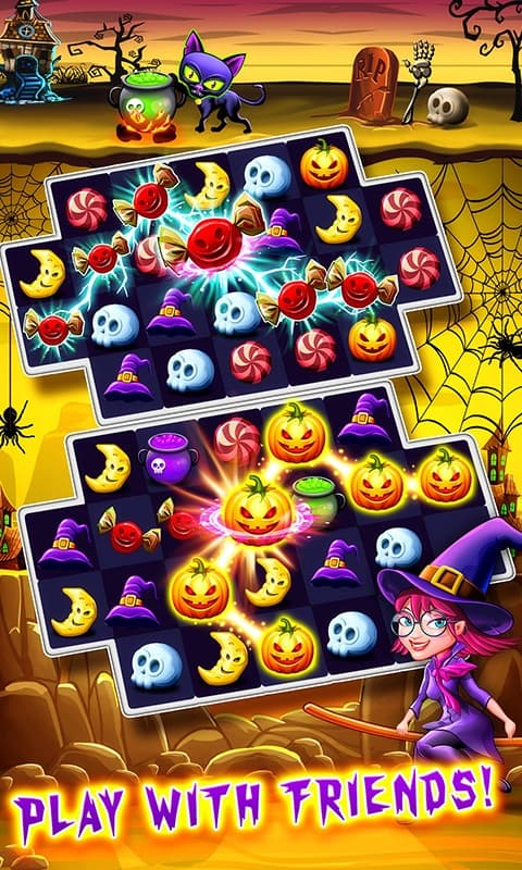 Halloween Witch Connect screenshot 5