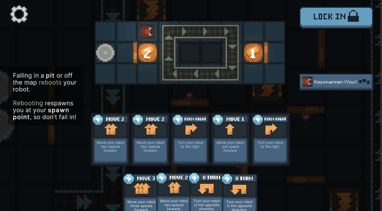 Robo Rally Remake screenshot 2