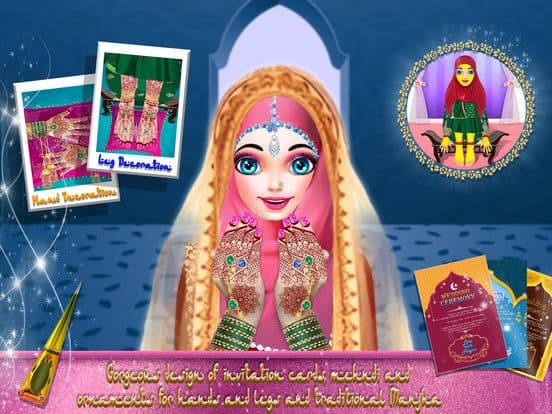 Hijab Wedding Girl Rituals