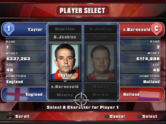 PDC World Championship Darts 2008 screenshot 2
