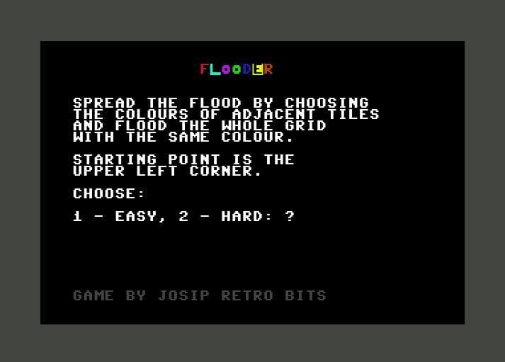 Flooder (josipretrobits) screenshot 2