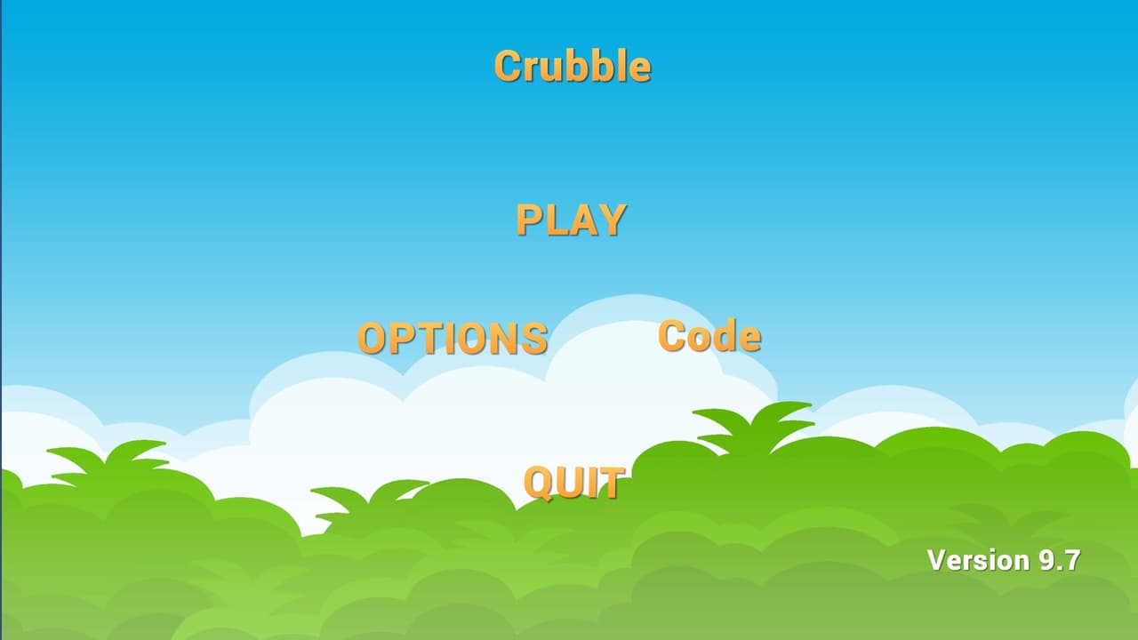 Crubble screenshot 2