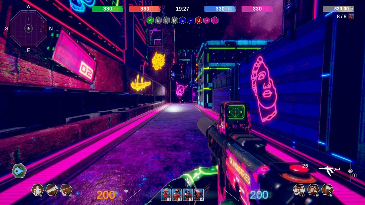 Neon Phonk Robots screenshot 5