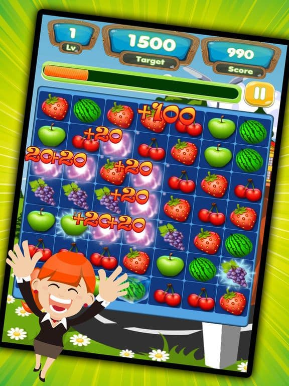 Delicious Fruit Link Pro screenshot 4