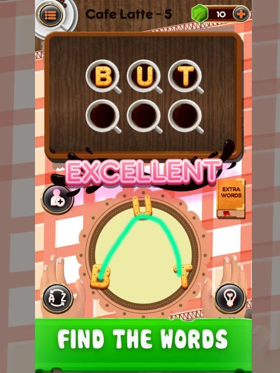 Cafe Word Cross screenshot 2