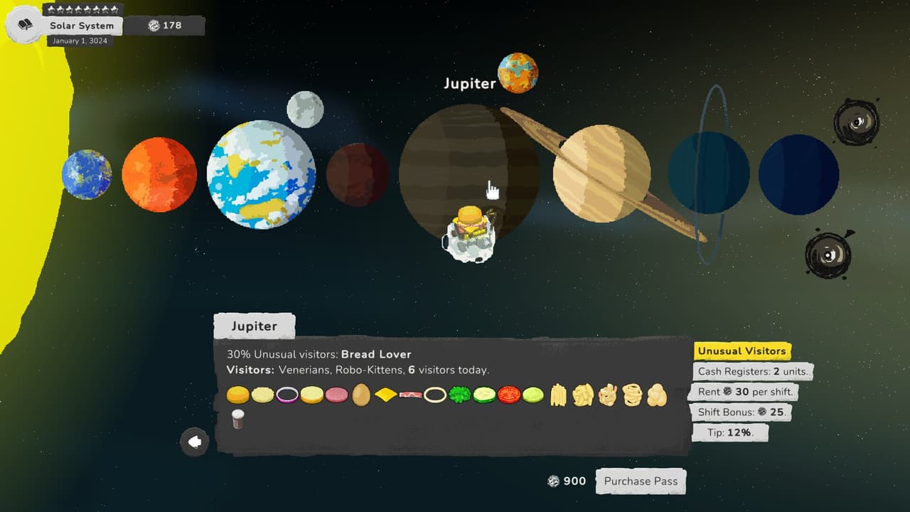 Galaxy Burger screenshot 6