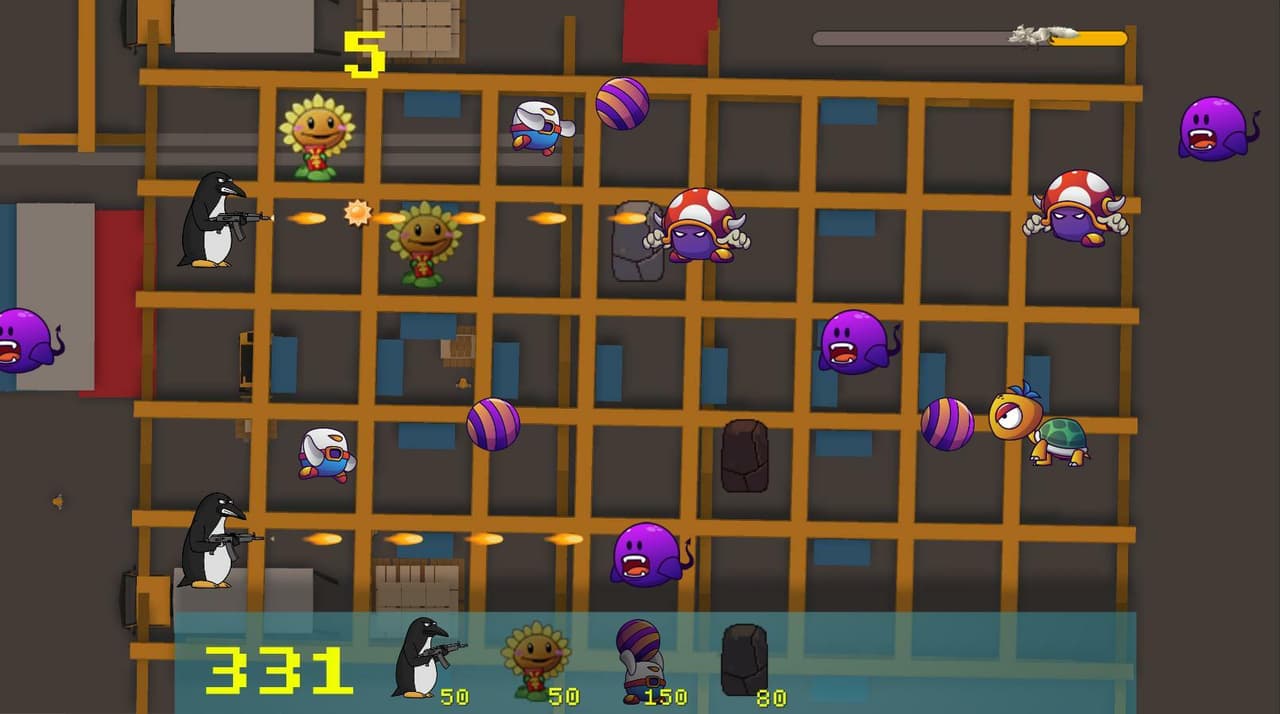 Penguins vs ...Monsters