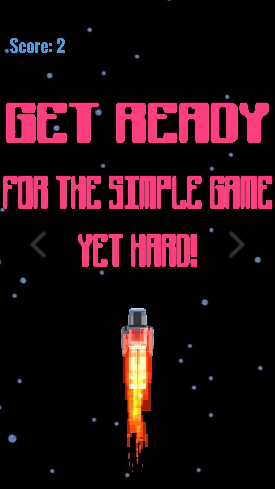 Meteor Shower:Dodge It! (Android) screenshot 2