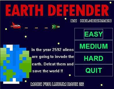 Earth Defender (itch) screenshot 2