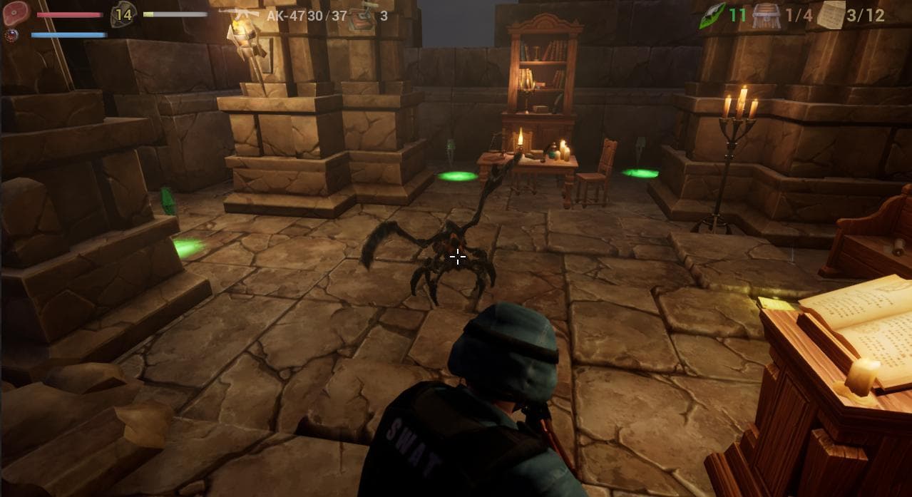 Vugluskr: Zombie Rampage DEMO screenshot 2