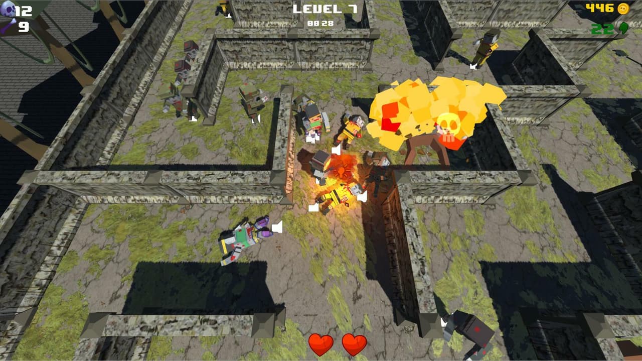 Simple Zombie Maze 3D screenshot 3