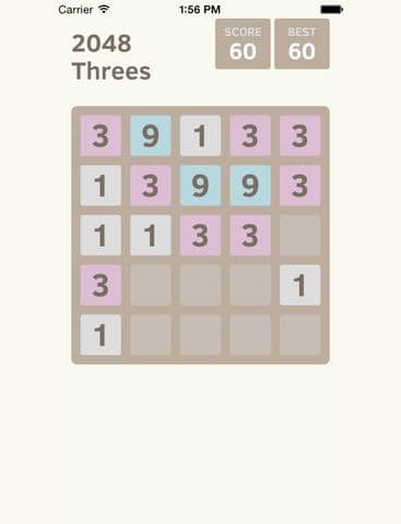 2048 Threes