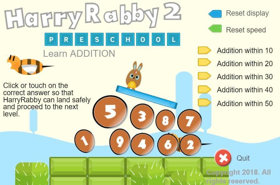 HarryRabby Preschool Math - Addition within 10 screenshot 2