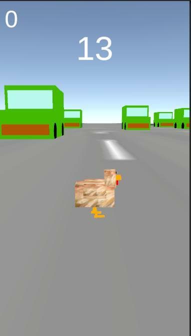 Not Crossy Road screenshot 2