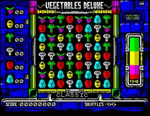 Vegetables ZX Spectrum screenshot 2