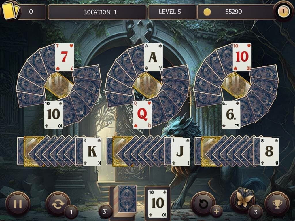 Mystery Solitaire. Grimms Tales 8 screenshot 3
