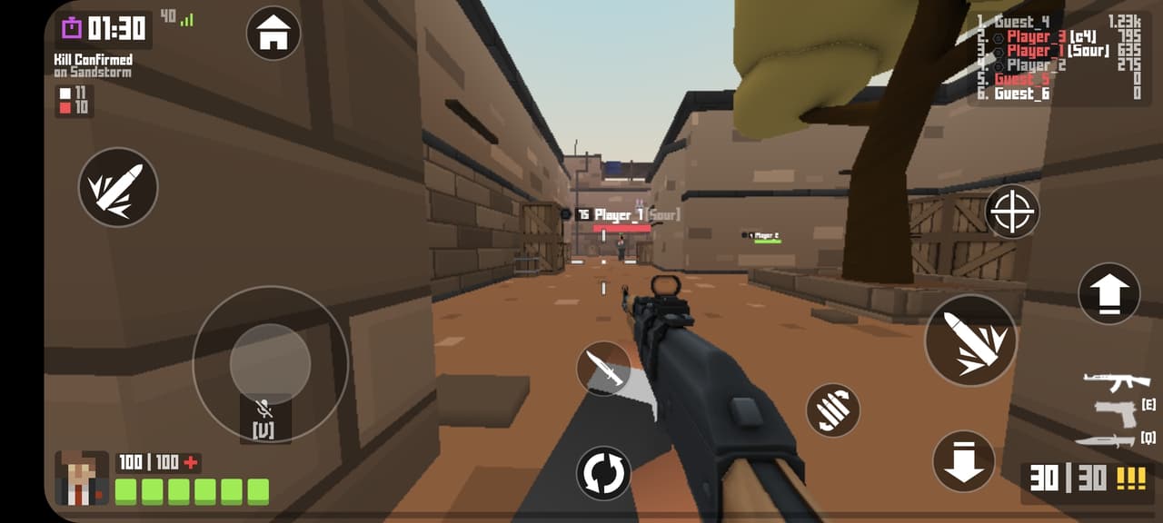 krunker.io mobile screenshot 2