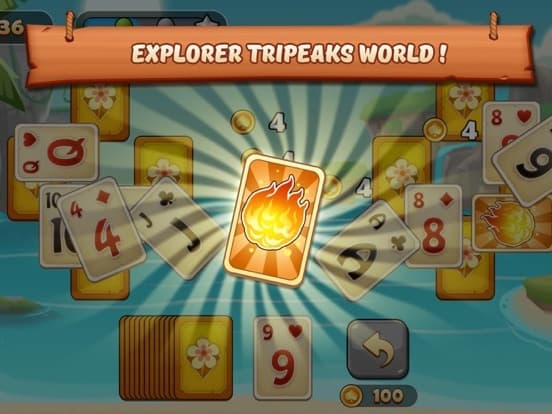 Solitaire Tripeaks - Voyagers screenshot 3