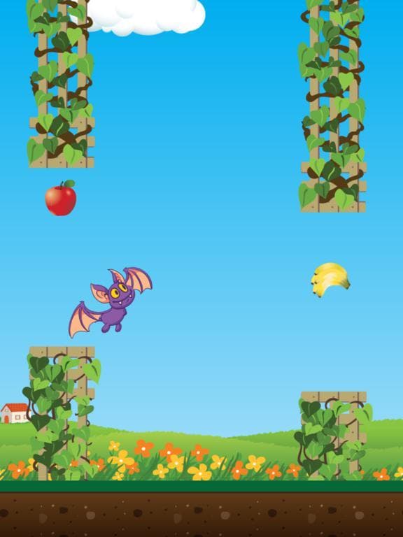 Flappy Fruit Bat Game screenshot 3
