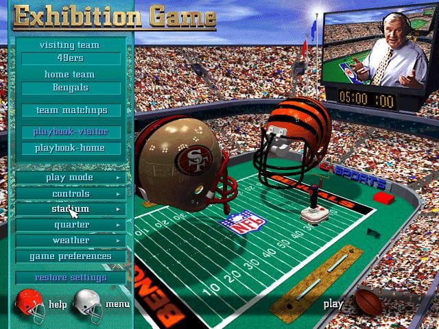 Madden NFL 97 screenshot 3