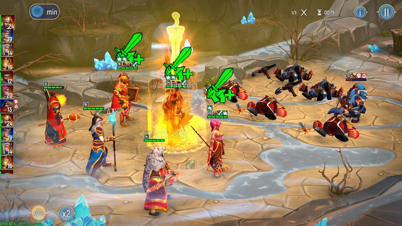 Warlords: Age of Shadow Magic Tactical Action RPG screenshot 2