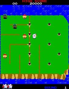 Dig Dug II (1985) screenshot 4