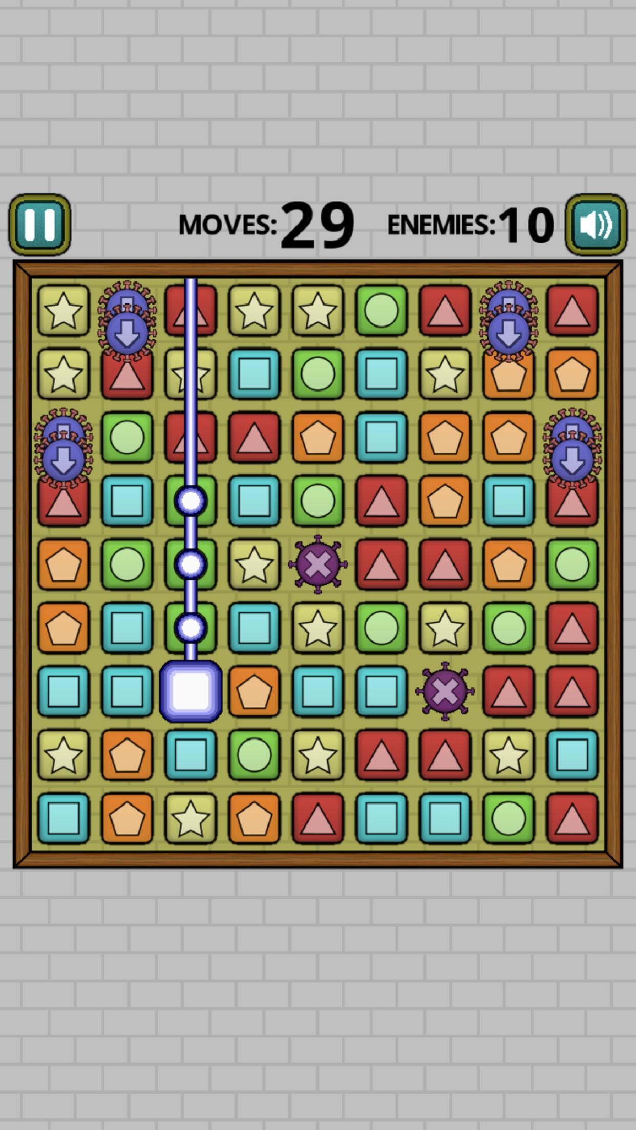 Replicate War - a match 3 blocks game