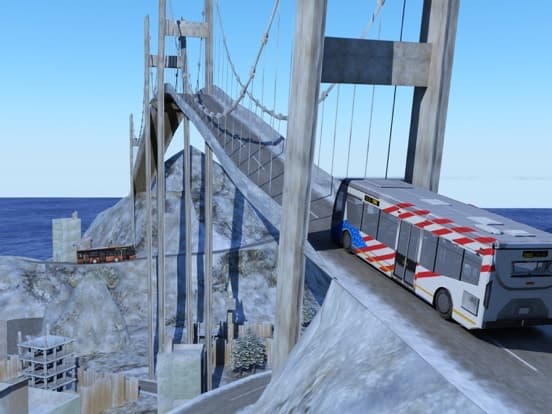 Bus Driver Parking Zigzag Road screenshot 4